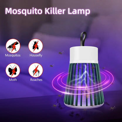 Bug Zapper Indoor Outdoor Electric Insert Killer Fly Mosquito Trap Light, Green
