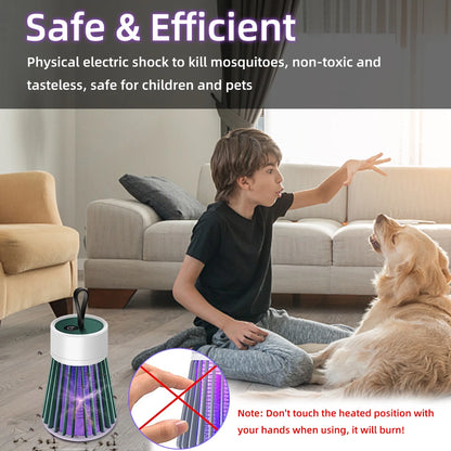 Bug Zapper Indoor Outdoor Electric Insert Killer Fly Mosquito Trap Light, Green